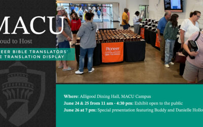 Bible Translation Display Comes to Mid-Atlantic Christian University